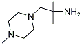 1,1-DIMETHYL-2-(4-METHYL-PIPERAZIN-1-YL)-ETHYLAMINE Struktur