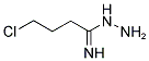 1-IMINO-1-HYDRAZINO-4-CHLORO-BUTANE Struktur