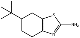 6-TERT-BUTYL-4,5,6,7-TETRAHYDRO-BENZOTHIAZOL-2-YLAMINE HYDROCHLORIDE Struktur