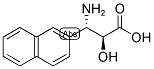 3-(S)-AMINO-2-(S)-HYDROXY-3-NAPHTHALEN-2-YL-PROPIONIC ACID Struktur