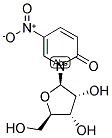 1-(BETA-D-RIBOFURANOSYL)-5-NITROPYRIN-2(1H)-ONE Struktur