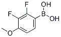 2,3-DIFLUORO-4-METHOXYPHENYLBORONIC ACID Struktur