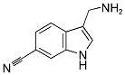 6-CYANO-1H-INDOL-3-METHYLAMINE Struktur