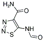 5-(FORMYLAMINO)-1,2,3-THIADIAZOLE-4-CARBOXAMIDE Struktur