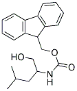 (1-HYDROXYMETHYL-3-METHYL-BUTYL)-CARBAMIC ACID 9H-FLUOREN-9-YLMETHYL ESTER Struktur