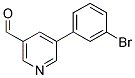 5-(3-BROMOPHENYL)NICOTINALDEHYDE Struktur