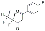 4,4,5,5-TETRAFLUORO-1-(4-FLUOROPHENYL)PENTANE-1,3-DIONE Struktur