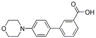 4'-(4-MORPHOLINYL)[1,1'-BIPHENYL]-3-CARBOXYLIC ACID Struktur