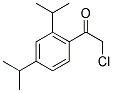 2-CHLORO-1-(2,4-DIISOPROPYLPHENYL)ETHANONE Struktur