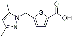 5-[(3,5-DIMETHYL-1H-PYRAZOL-1-YL)METHYL]THIOPHENE-2-CARBOXYLIC ACID Struktur