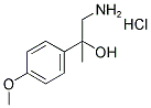 1-AMINO-2-(4-METHOXY-PHENYL)-PROPAN-2-OL HCL Struktur