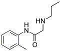 N-(2-METHYLPHENYL)-2-(PROPYLAMINO)ACETAMIDE Struktur