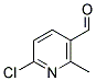 6-CHLORO-3-FORMYL-2-PICOLINE Struktur