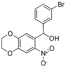 (3-BROMO-PHENYL)-(7-NITRO-2,3-DIHYDRO-BENZO[1,4]DIOXIN-6-YL)-METHANOL Struktur