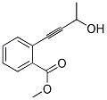 METHYL 2-(3-HYDROXY-1-BUTYNYL)BENZOATE Struktur