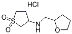 N-(1,1-DIOXIDOTETRAHYDROTHIEN-3-YL)-N-(TETRAHYDROFURAN-2-YLMETHYL)AMINE HYDROCHLORIDE Struktur