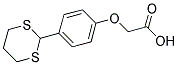 [4-(1,3-DITHIAN-2-YL)PHENOXY]ACETIC ACID Struktur