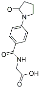 [[4-(2-OXOPYRROLIDIN-1-YL)BENZOYL]AMINO]ACETIC ACID Struktur