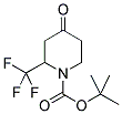 1-BOC-2-TRIFLUOROMETHYL-PIPERIDIN-4-ONE Struktur