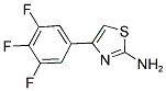 4-(3,4,5-TRIFLUORO-PHENYL)-THIAZOL-2-YLAMINE Struktur