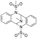 17-METHYL-8,16-BIS(METHYLSULFONYL)-8,16,17-TRIAZATETRACYCLO[7.7.1.0~2,7~.0~10,15~]HEPTADECA-2,4,6,10,12,14-HEXAENE Struktur