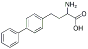 2-AMINO-4-BIPHENYL-4-YL-BUTYRIC ACID Struktur