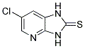 6-CHLORO-1,3-DIHYDRO-2H-IMIDAZO[4,5-B]PYRIDINE-2-THIONE Struktur