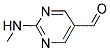 2-METHYLAMINO-PYRIMIDINE-5-CARBALDEHYDE Struktur