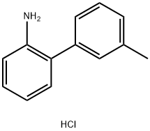 3'-METHYLBIPHENYL-2-YLAMINE HYDROCHLORIDE Struktur