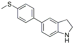 5-[4-(METHYLSULFANYL)PHENYL]INDOLINE Struktur