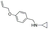 N-(4-(ALLYLOXY)BENZYL)CYCLOPROPANAMINE Struktur