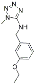 N-(3-ETHOXYBENZYL)-1-METHYL-1H-TETRAZOL-5-AMINE Struktur