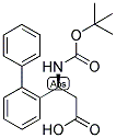 (S)-3-BIPHENYL-2-YL-3-TERT-BUTOXYCARBONYLAMINO-PROPIONIC ACID Struktur