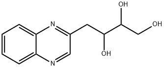 2-(2',3',4'-TRIHYDROXYBUTYL)QUINOXALINE Struktur