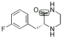 (R)-3-(3-FLUORO-BENZYL)-PIPERAZIN-2-ONE Struktur