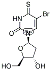 4-THIO-5-BROMO-2'-DEOXYURIDINE Struktur