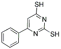 6-PHENYLPYRIMIDINE-2,4-DITHIOL Struktur