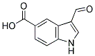 3-FORMYL-1H-INDOLE-5-CARBOXYLIC ACID Struktur