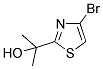 2-(4-BROMOTHIAZOLE)PROPAN-2-OL Struktur