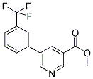 METHYL 5-[3-(TRIFLUOROMETHYL)PHENYL]NICOTINATE Struktur