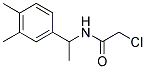 2-CHLORO-N-[1-(3,4-DIMETHYLPHENYL)ETHYL]ACETAMIDE Struktur