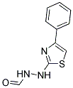 N'-(4-PHENYL-1,3-THIAZOL-2-YL)FORMIC HYDRAZIDE Struktur