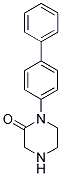 1-BIPHENYL-4-YL-PIPERAZIN-2-ONE Struktur