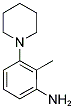 2-METHYL-3-PIPERIDIN-1-YL-PHENYLAMINE Struktur