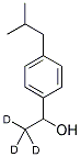 1-(4-ISOBUTYLPHENYL)ETHANOL-2,2,2-D3 Struktur