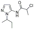 N-(1-SEC-BUTYL-1H-PYRAZOL-5-YL)-2-CHLOROPROPANAMIDE Struktur