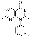 2,7-DIMETHYL-1-(3-METHYLPHENYL)PYRIDO[2,3-D]PYRIMIDIN-4(1H)-ONE Struktur