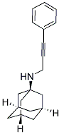 N-(3-PHENYLPROP-2-YNYL)ADAMANTAN-1-AMINE Struktur