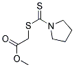 METHYL [(PYRROLIDIN-1-YLCARBONOTHIOYL)THIO]ACETATE Struktur