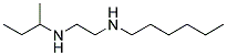 N-2-BUTYL-N'-HEXYL ETHYLENEDIAMINE Struktur